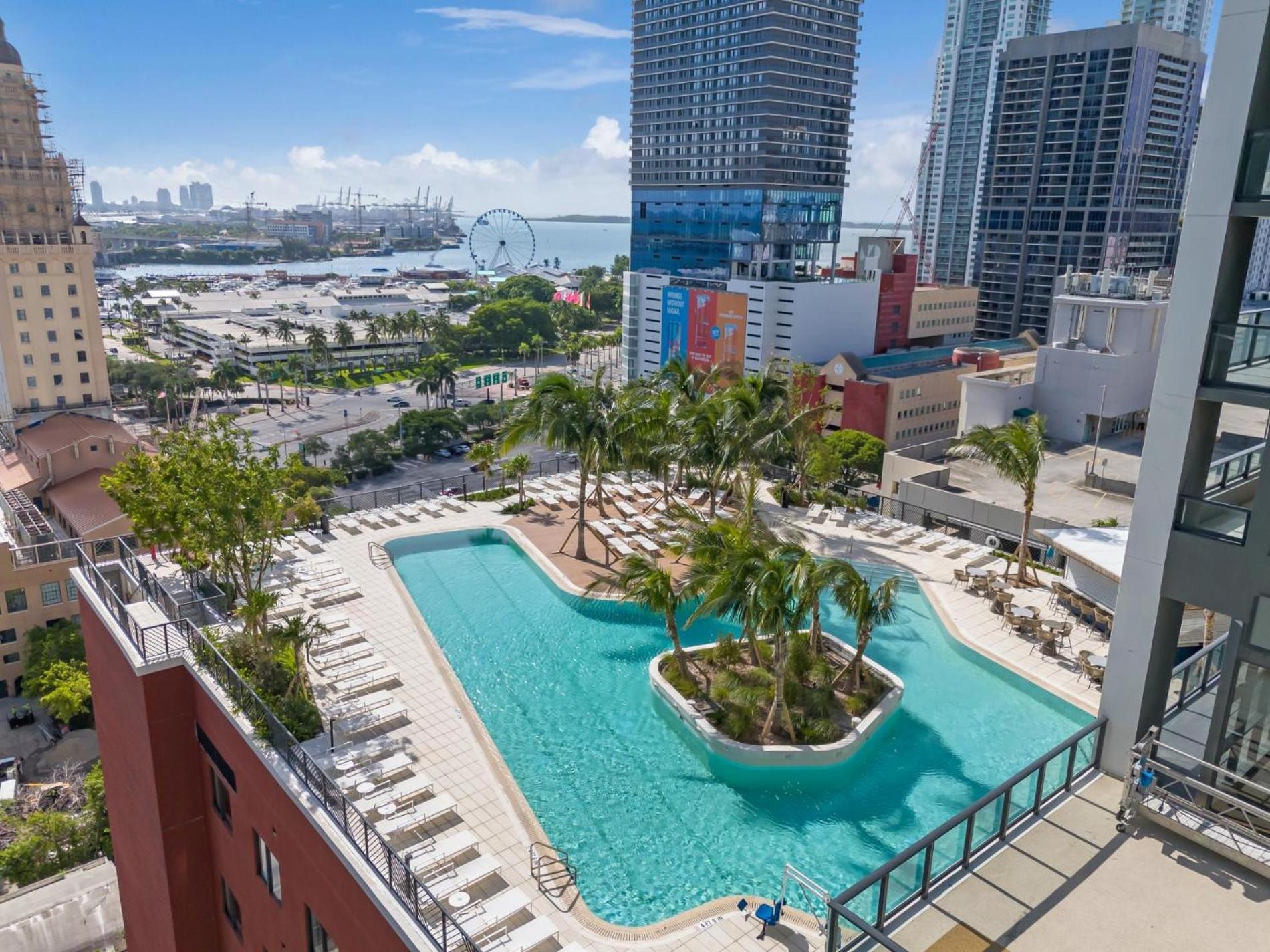 Modern 1Br Apartment With Breathtaking Views Heart Of Downtown Miami Zewnętrze zdjęcie