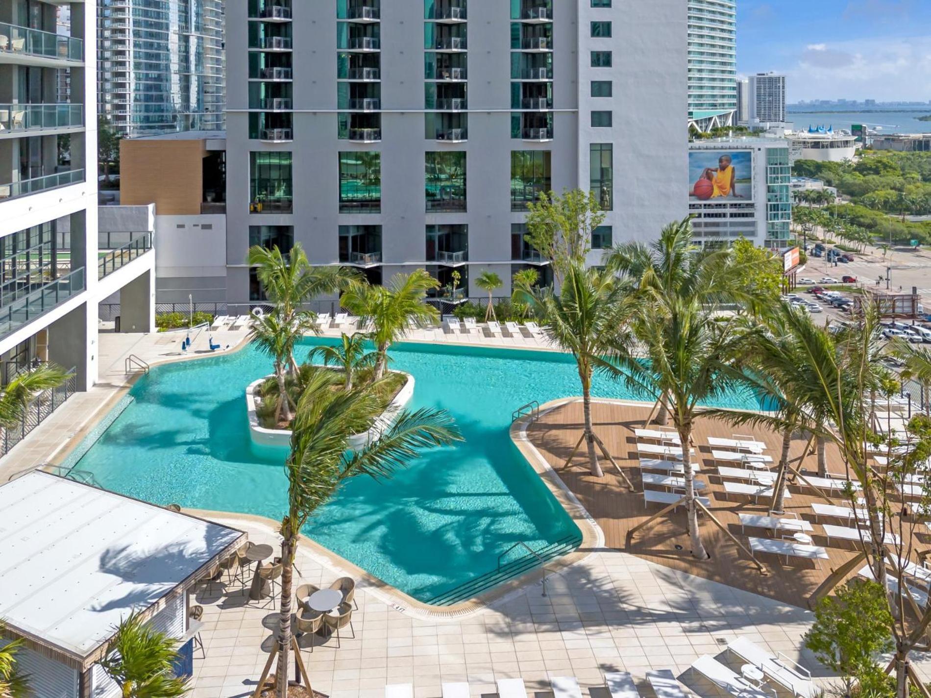 Modern 1Br Apartment With Breathtaking Views Heart Of Downtown Miami Zewnętrze zdjęcie