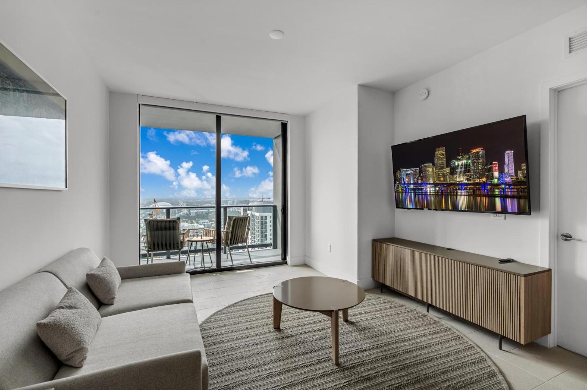 Modern 1Br Apartment With Breathtaking Views Heart Of Downtown Miami Zewnętrze zdjęcie