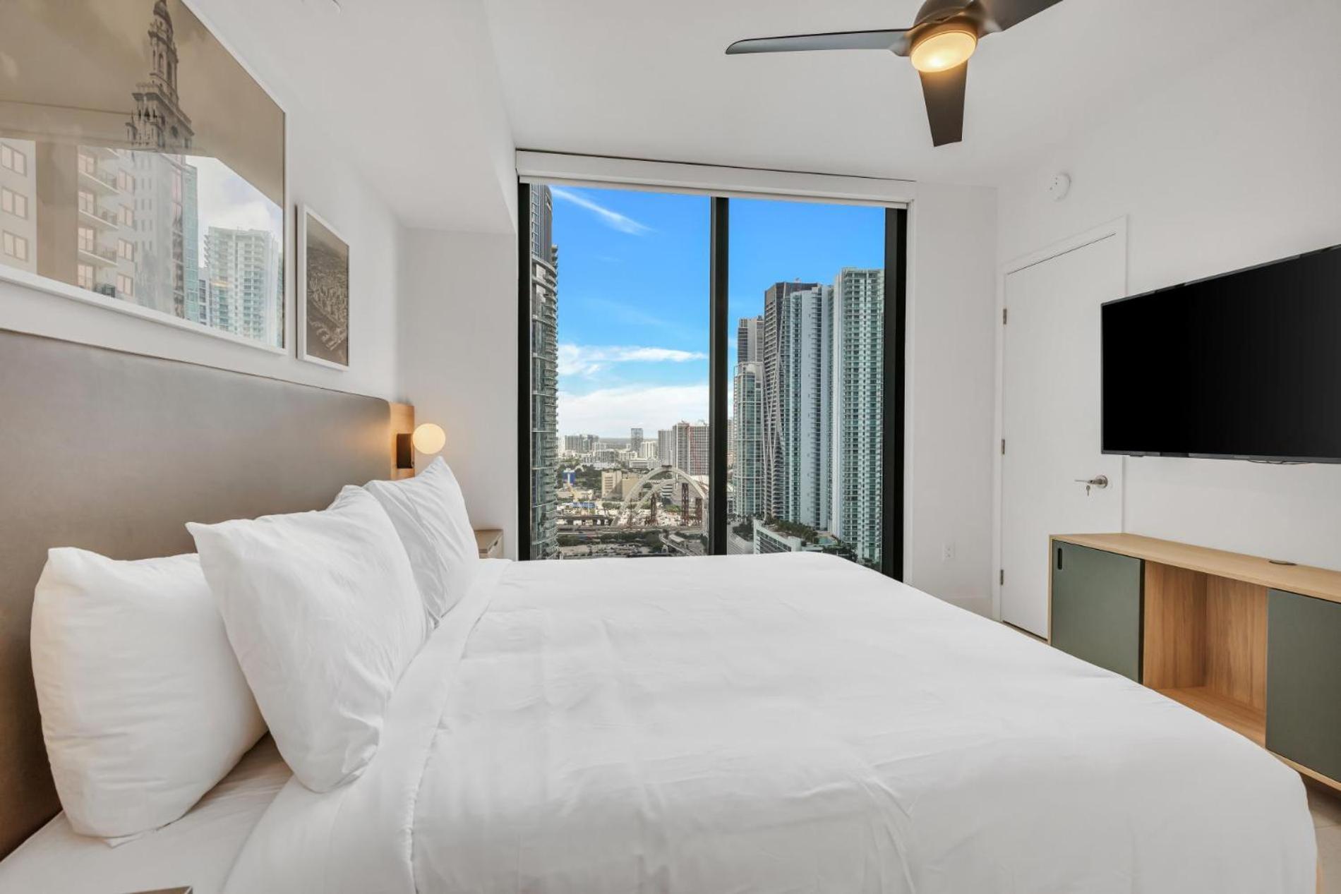 Modern 1Br Apartment With Breathtaking Views Heart Of Downtown Miami Zewnętrze zdjęcie